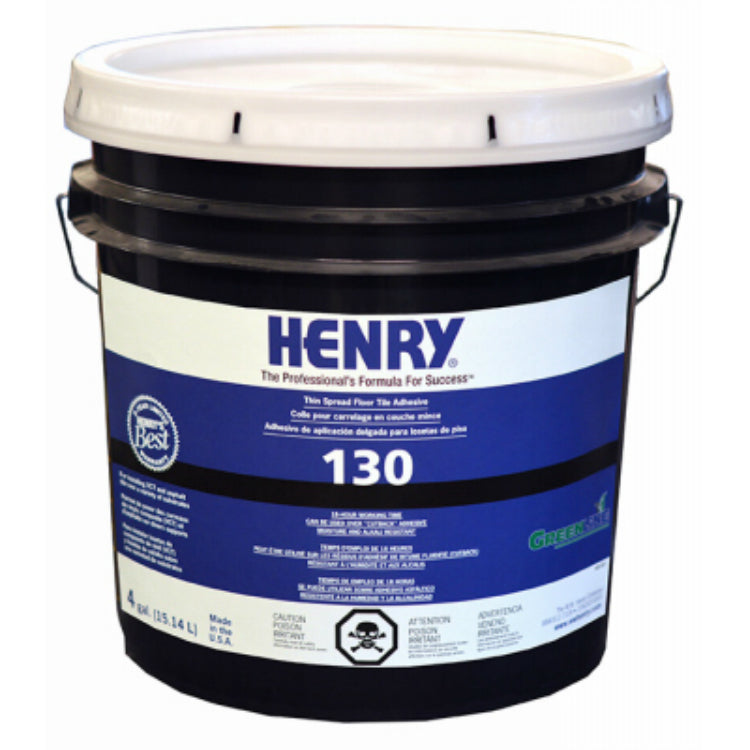 Henry® 11983 Professional 130 Thin Spread Floor Tile Adhesive, 4 Gallo ...