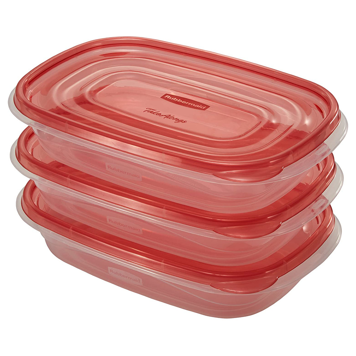 Rubbermaid 1776473 Modular Dry Food Container, Clear/Racer Red, 21-Cup –  Toolbox Supply