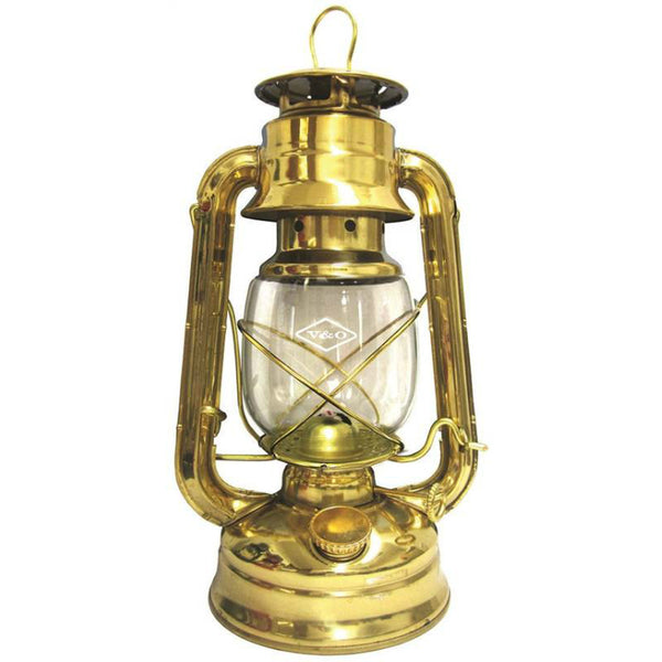 21St Century 610-76114 V&O Centennial Oil Lantern, Brass, 8 Oz Capacity