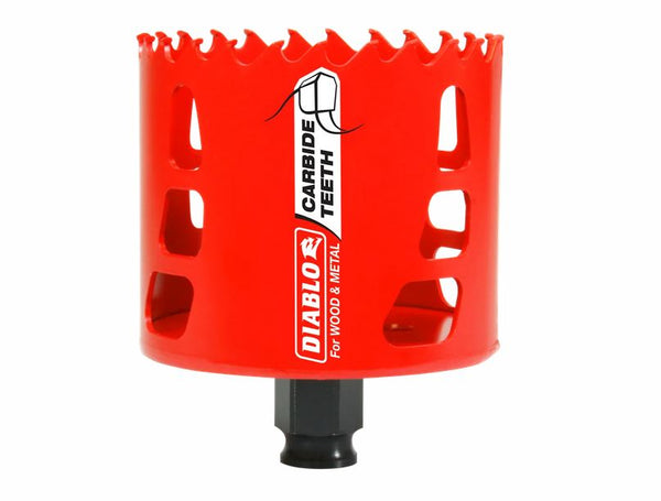 Diablo DHS3000CT Carbide‑Tipped Wood & Metal Holesaw, 3" Dia.