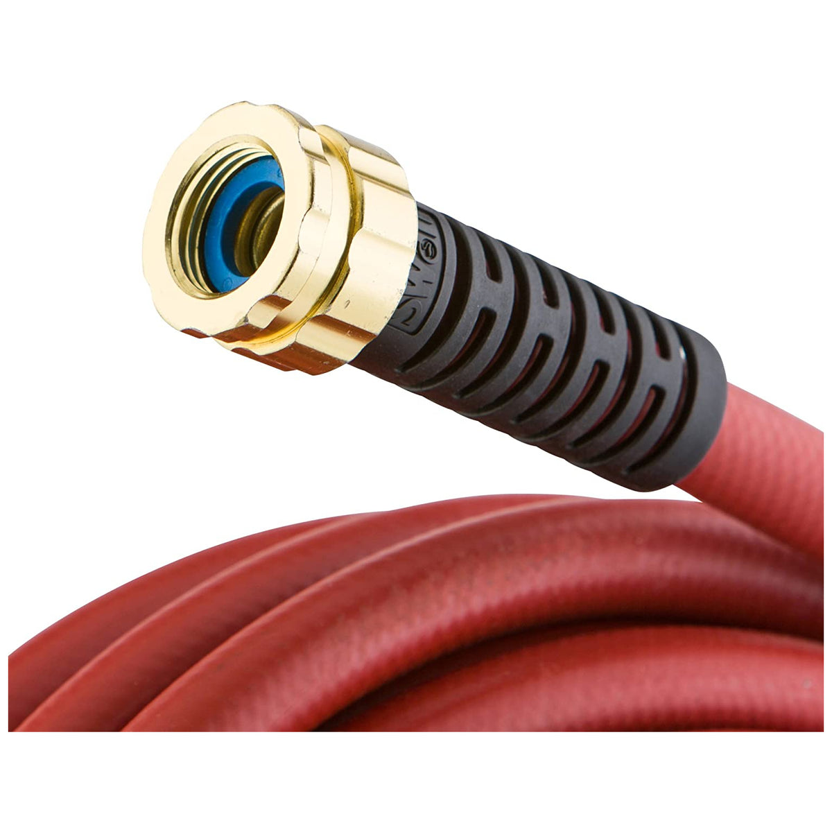 Swan SGHW58025 MAXLite Hot Water Rubber Plus Garden Hose, 25' x 5/8", Red