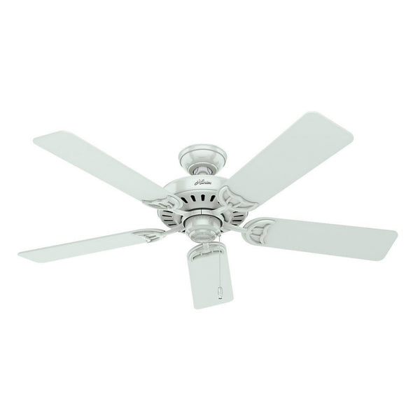 Hunter Fan 53062 Studio Series Ceiling Fan, 52", White