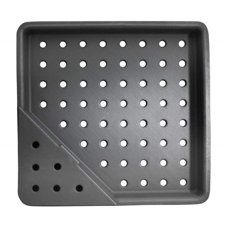 Napoleon 67732 Cast Iron Charcoal & Smoker Tray, 14" x 15"