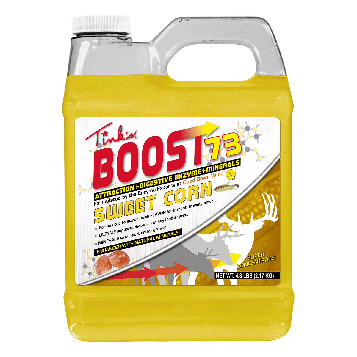 Tink’s W4103 Boost 73 Deer Lure Attractant, Sweet Corn, 4.8 Lbs