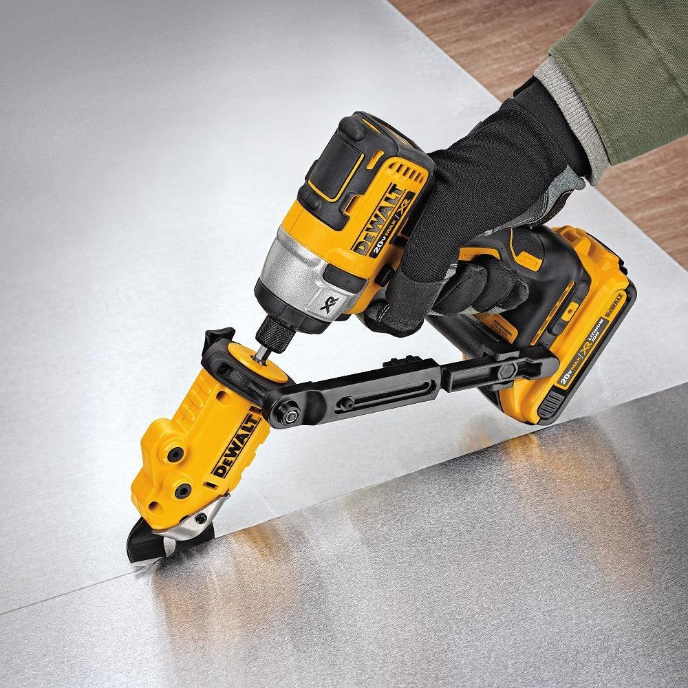 DeWalt DWASHRIR Shear Attachment with 360-Degree Swivel Head, 18GA