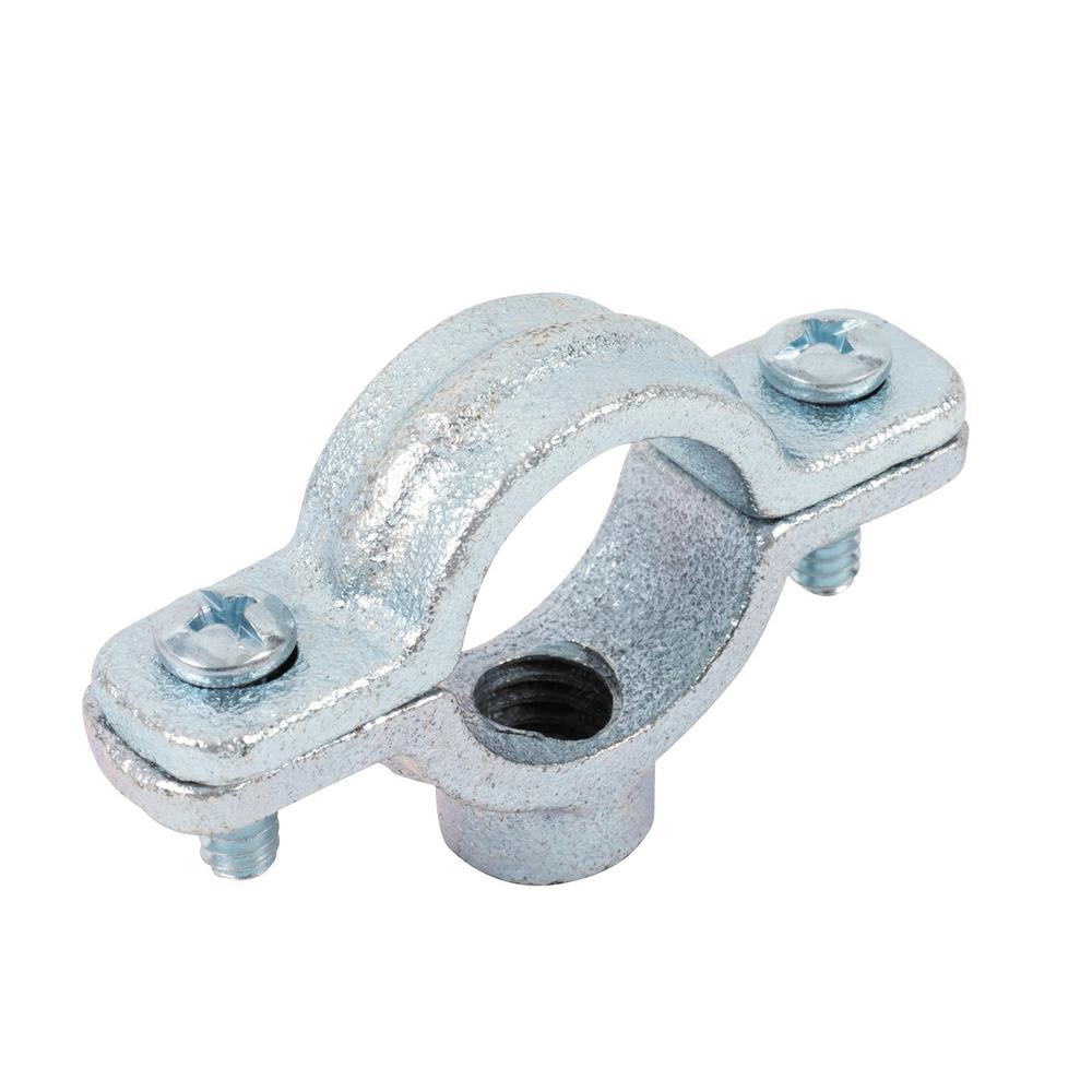 Oatey 335551 Galvanized Split Ring Tubing Hanger, 1-1/2"