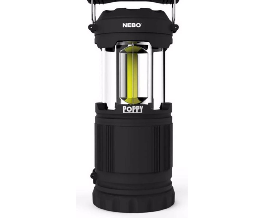 Nebo 6595 Poppy 2-in-1 Lantern & Spot Light, Gray, 300 Lumen