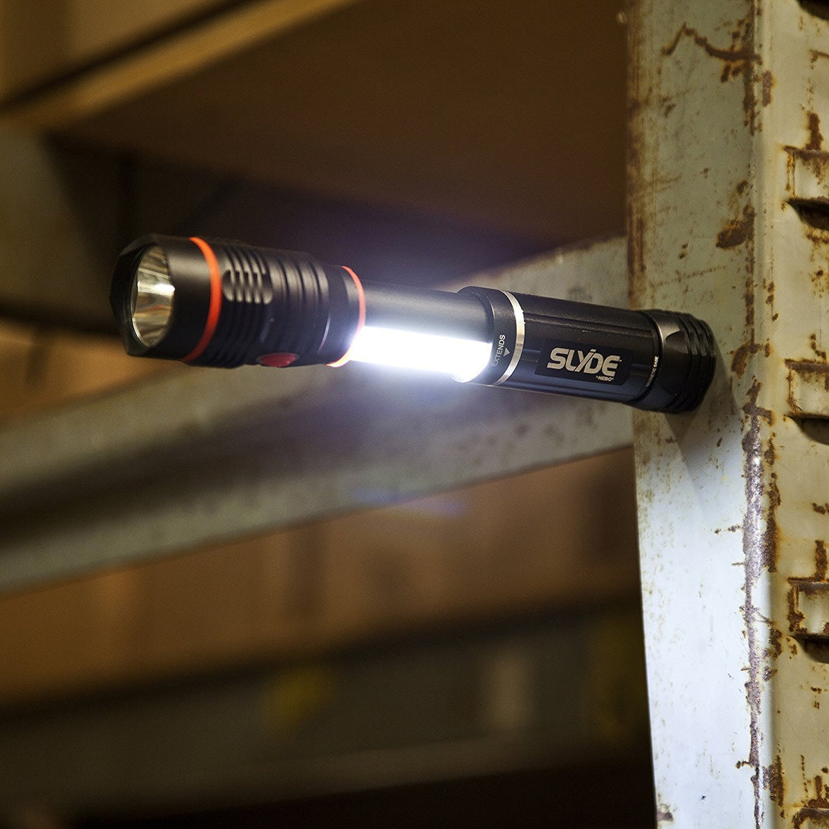 Nebo 6564 Slyde Plus Aluminum Flashlight  COB LED Work Light, 300 Lum –  Toolbox Supply