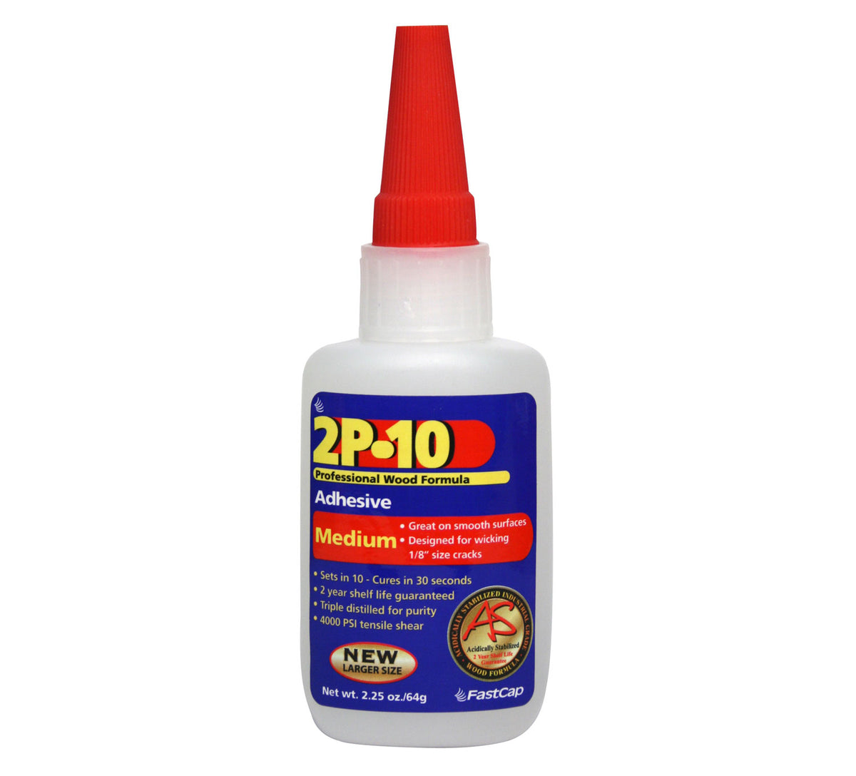 FastCap 8276006 2P-10 Solo Medium Adhesive Refill, 2.25 Oz