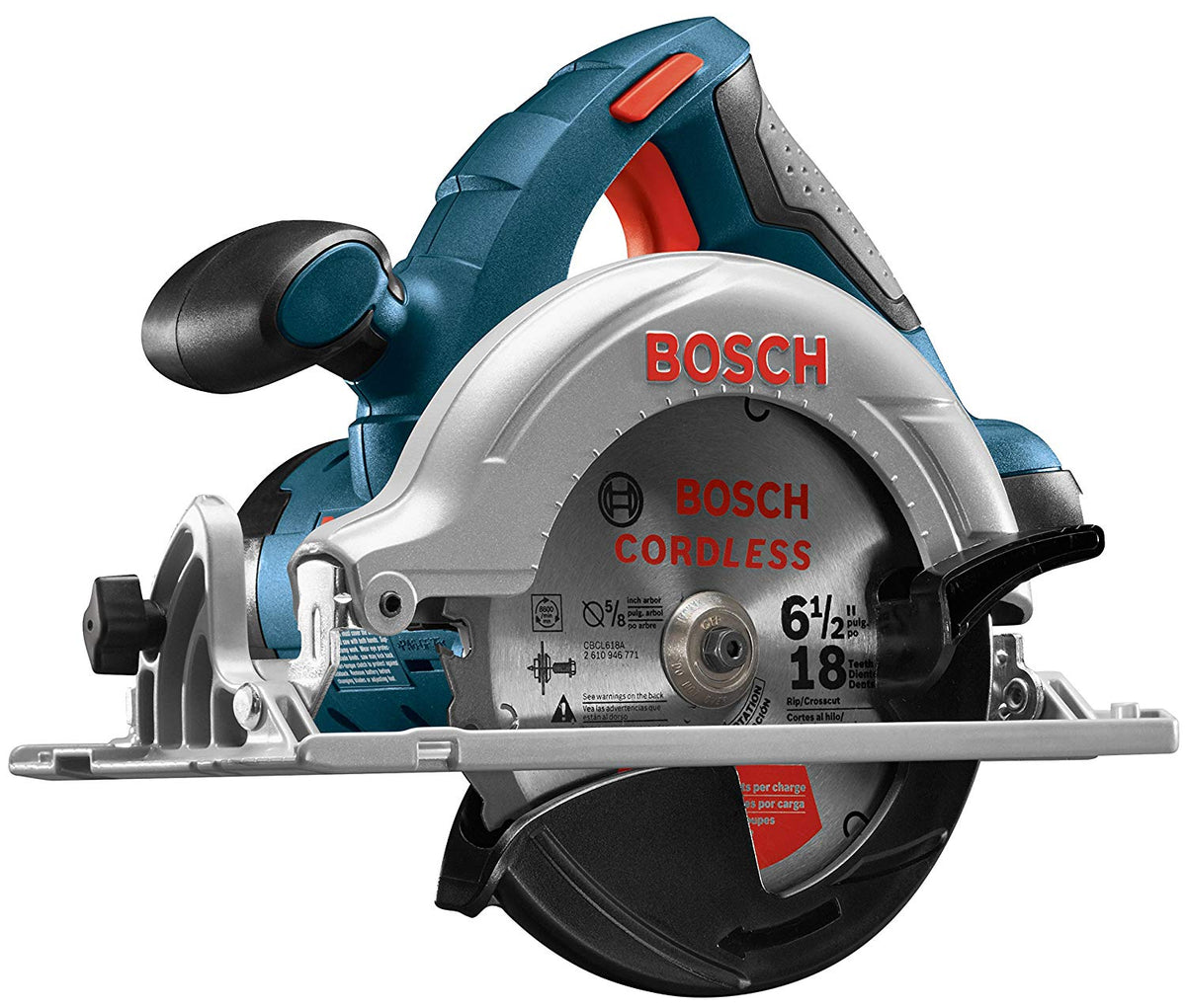 Bosch CCS180B Lithium-Ion 18V Circular Saw with Blade & Key, 6-1/2", Bare Tool