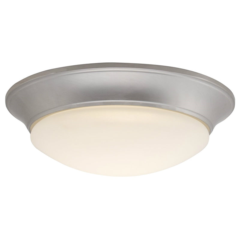 Boston Harbor CL502-AC Flush Mount Ceiling Light Fixture, Brushed Nickel