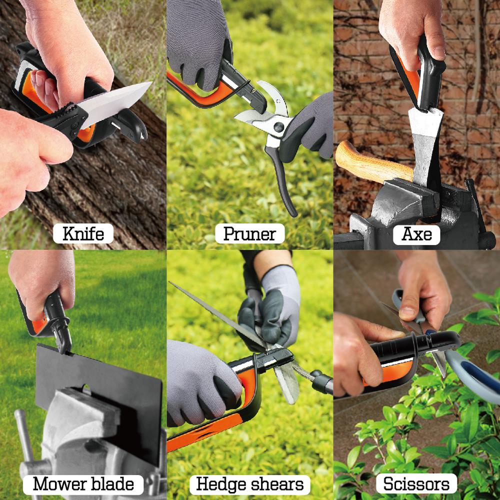 Sharpal - 3-in-1 Knife Axe and Scissors Sharpener