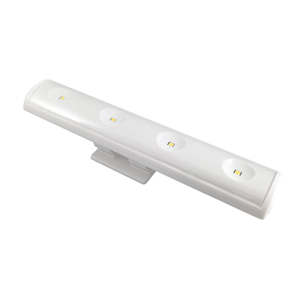 Westek LW1002W-T1 Swivel LED Clamp Bar Light with Detachable Base, White