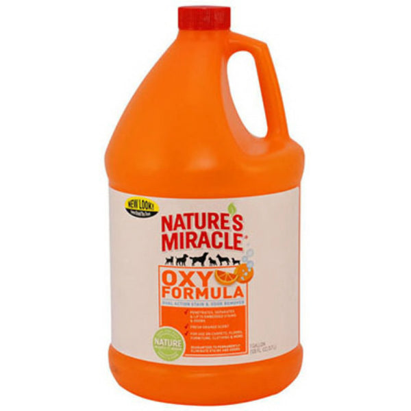 Nature's Miracle P-98171 Oxy Formula Stain & Odor Remover, Fresh Scent, 1 Gallon