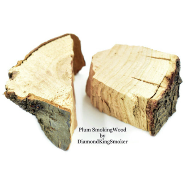 Diamond King Smoker PLUM-SMOKING-WOOD Impeccably Cured Plum Smoking Wood, 5 Lbs