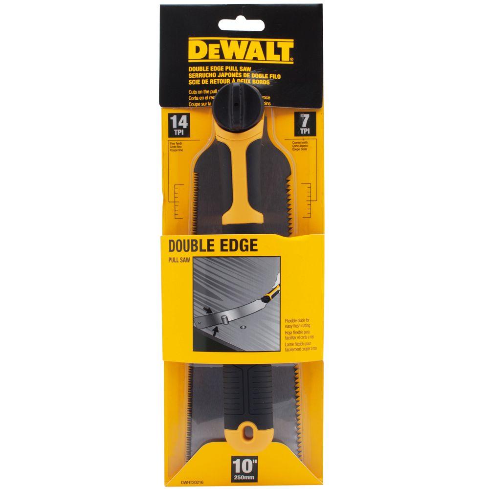 DeWalt DWHT20216 Double Edge Pull Saw