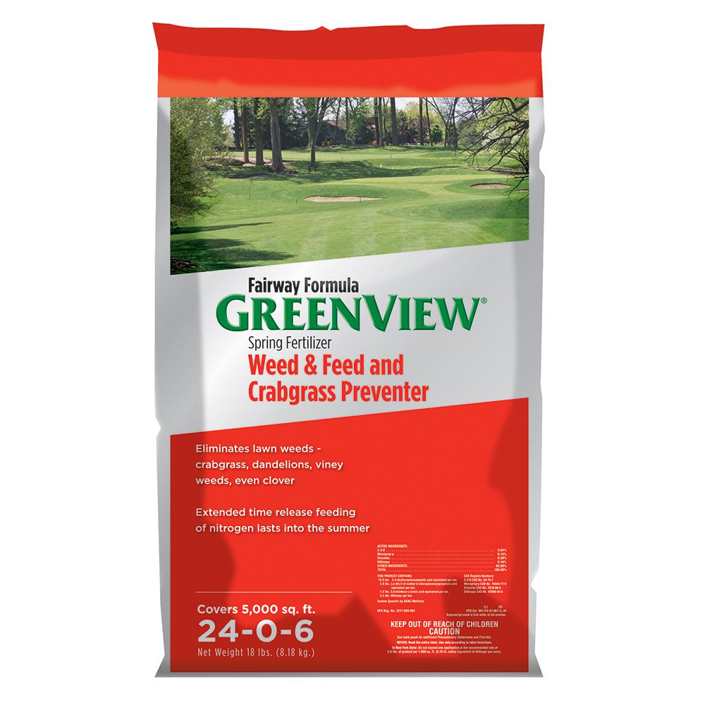 Greenview 21 29172 Spring Fertilizer Weed And Feed Plus Crabgrass Preven