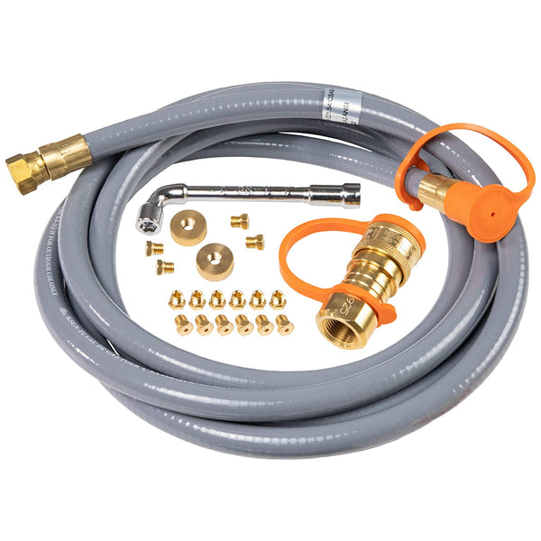 Blackstone 5249 Natural Gas Conversion Kit for Grill, Orange connector