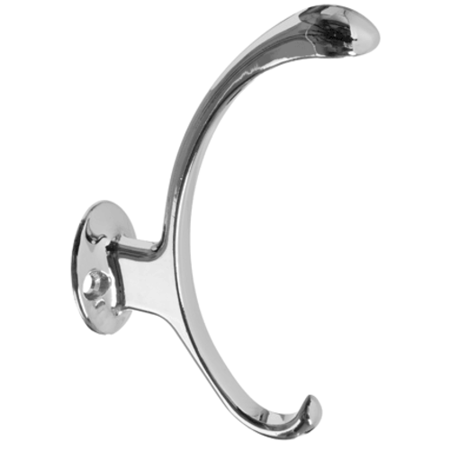 Stanley Hardware 806-844 Garment Hooks, Chrome, 5"