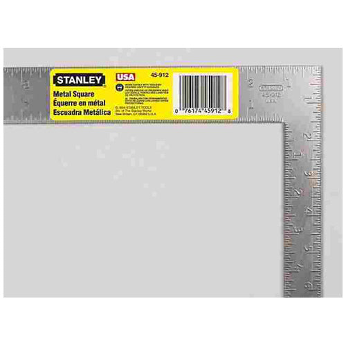 Stanley 45-912 "Jobmaster" Carpenter Steel Square 12"