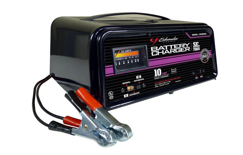 Schumacher SE-70MA Automatic/manual Deep Cycle Battery Charger, 12/24 –  Toolbox Supply