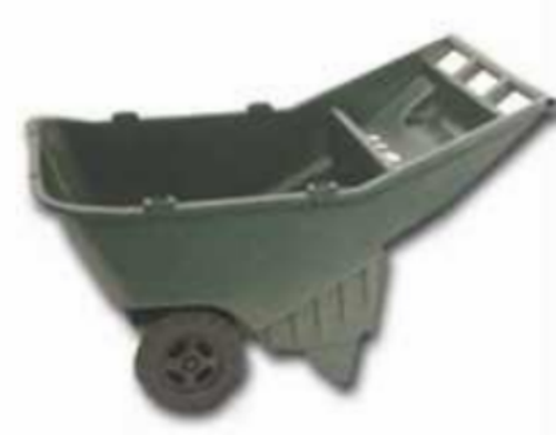 Rubbermaid FG370612714 Roughneck Lawn Cart, 48"L x 23-1/2"W x 28"H