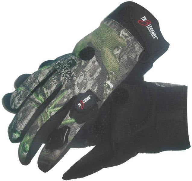 TH3 Legends SWX00151 Camouflage Gloves with LED Lights