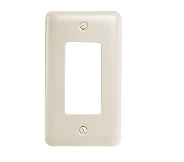 Amertac 935RAL Round Corner Rocker Wall Plate, Almond