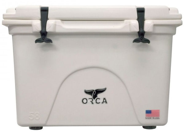 ORCA ORCW058 Insulated Cooler, 58 Quart, White