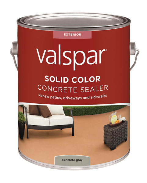 Valspar 024.0082020.007 Solid Concrete Sealer 1 Gallon, Gray