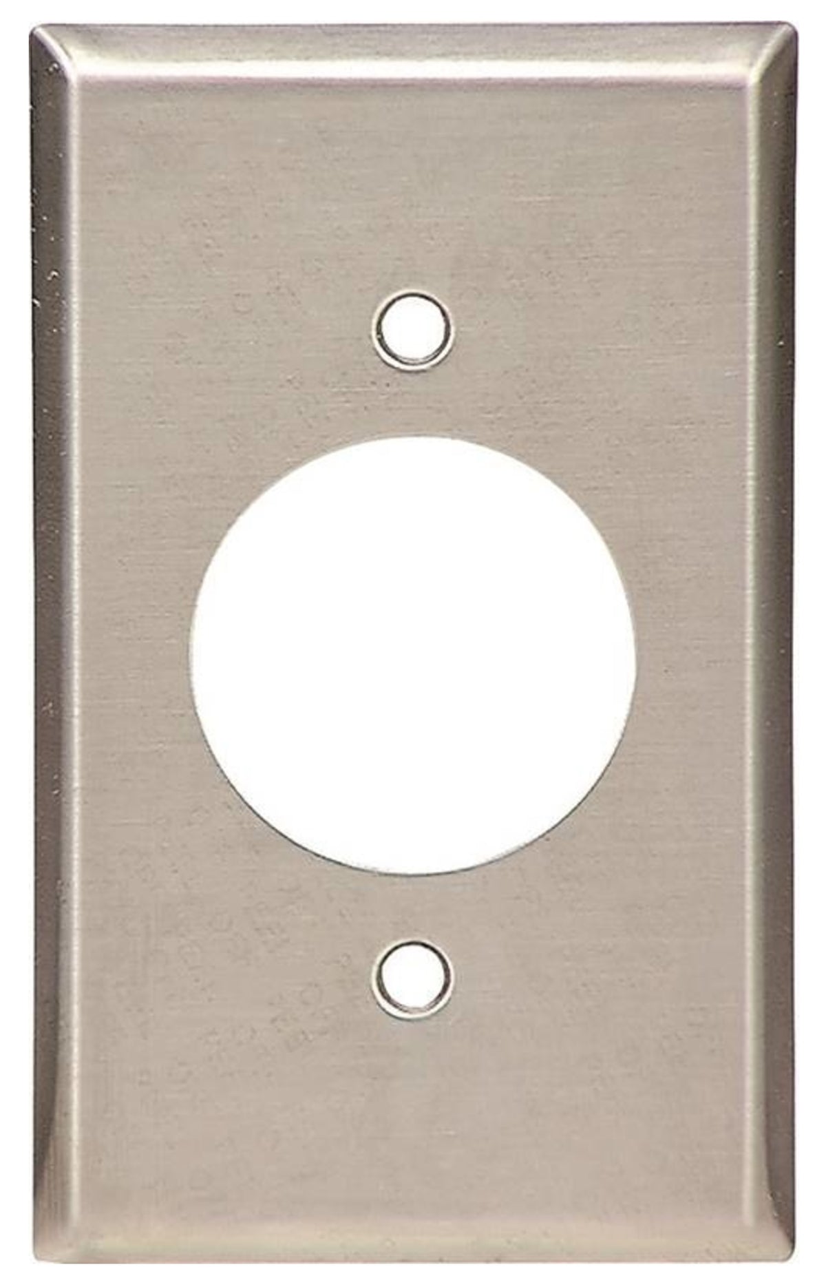 Eaton 93111-BOX1Standard-Size Power Outlet Wallplate, Brushed Satin