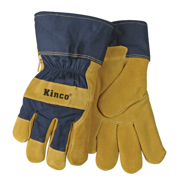 Kinco 1926-XL Lined Split Pigskin Leather Palm Gloves, X-Large