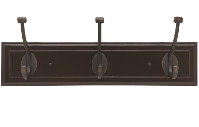 Amerock H55656MORB Mahogany Beveled Hook, Oil-Rubbed Bronze