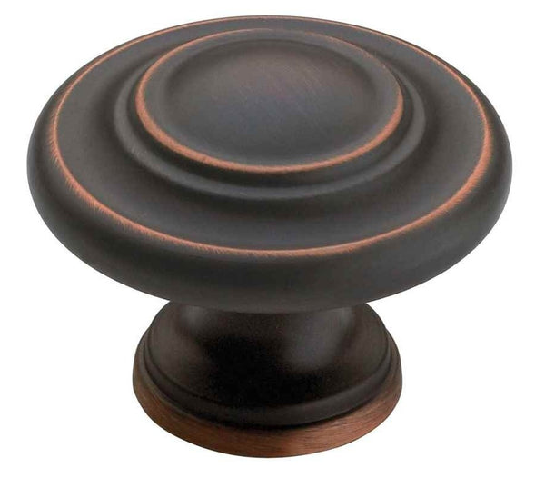 Amerock BP15862ORB Inspirations 3-Ring Oversized Knob, 1-3/4"