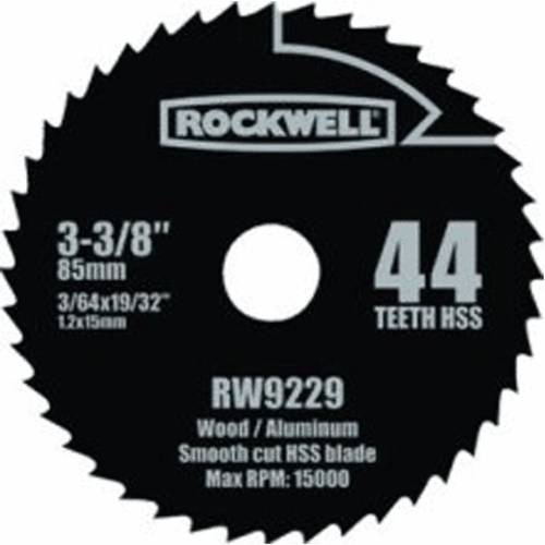Rockwell RW9229 Circular Saw Blade For Versacut, 44T