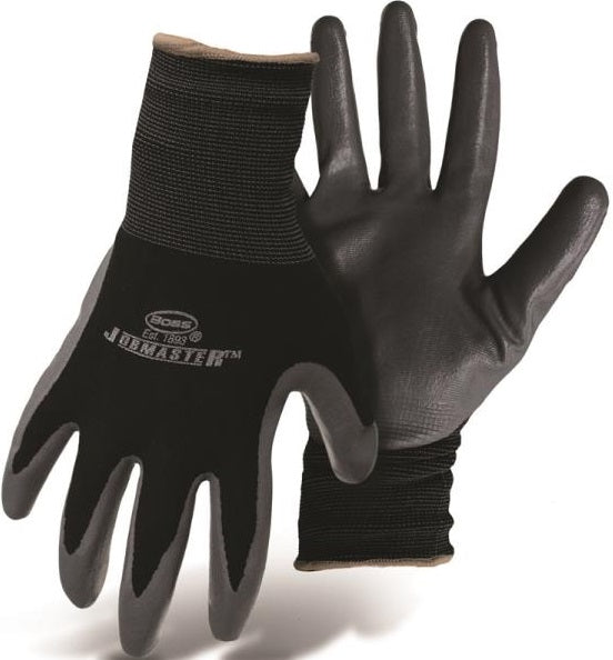 Boss 8422L Jobmaster Men&#039;s Heavy Duty Latex Palm Glove, Large