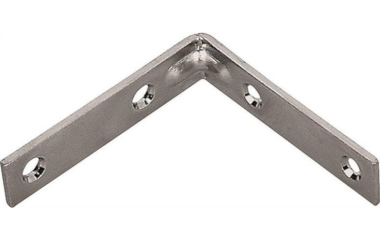 Prosource CB-B015-C4PS Corner Braces, Zinc Plated, 1-1/2" x 1/2"