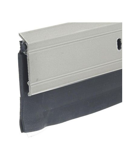 Frost King A62/36SN Heavy Duty Door Sweep, Satin Nickel, 2"x36"