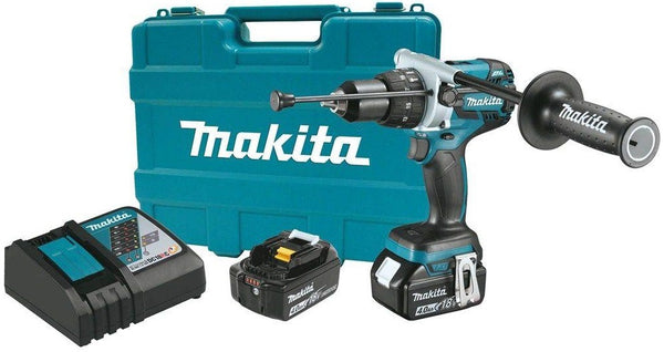 Makita XPH07MB 18V LXT BL Cordless 1/2" Hammer Driver-Drill Kit