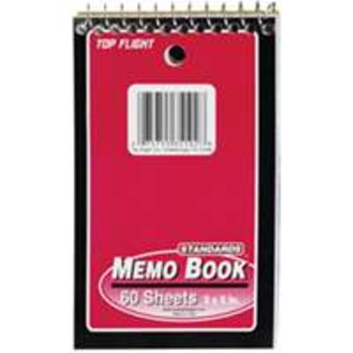 Top Flight 4610618 Memo Book, 3"x5"