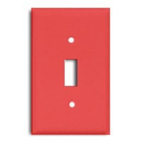 Cooper Wiring 5134RD-BOX 1 Gang Switch Plate, Red