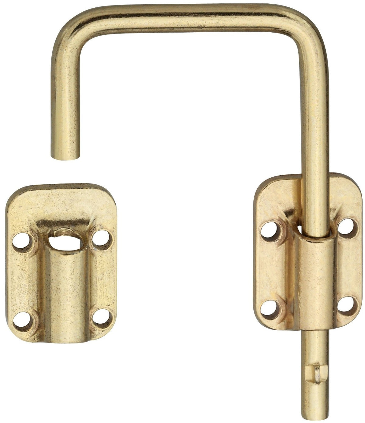 National Hardware N239-004 V800 Sliding Door Latch, 2-1/2", Brass