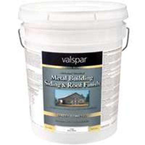 Valspar 27-4260 Metal Building Paint, 5Gal