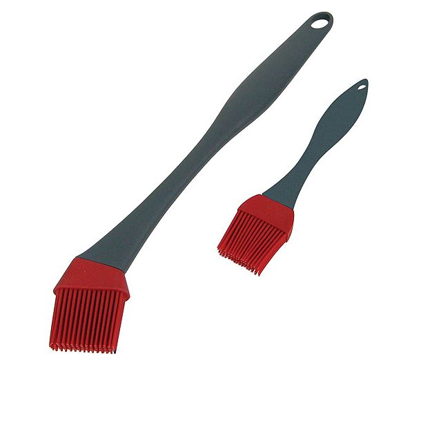 Grill Pro 41090 Silicone Basting Brush, 2 Piece