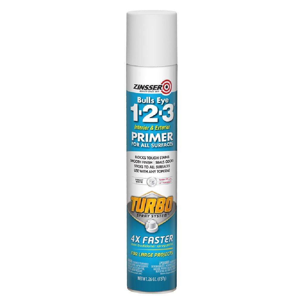 Zinsser 343746 Bulls Eye 123 Oil Primer For All Surfaces, 26 Oz