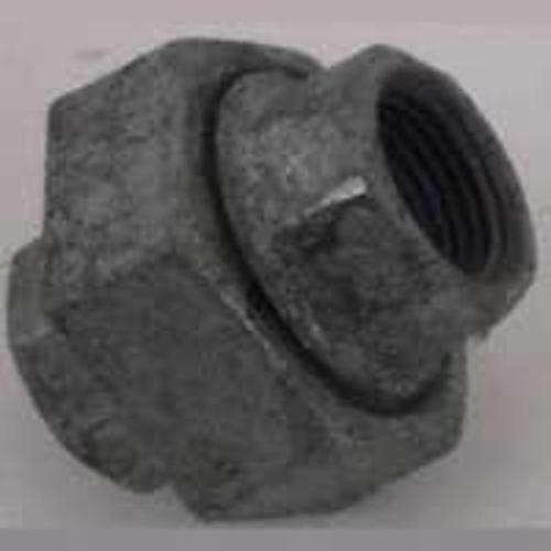 Worldwide Sourcing 34B-1/4G 1/4" Galvanized Malleable Ground Joint 150# Union