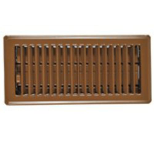 Imperial RG0148 Floor Register, Brown, 2-1/4" x 10"