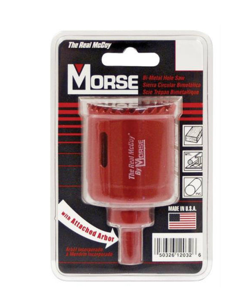 Mk Morse MHSA44C TAC44 Real McCoy Bi-Metal Hole Saw, Red, 2-3/4"