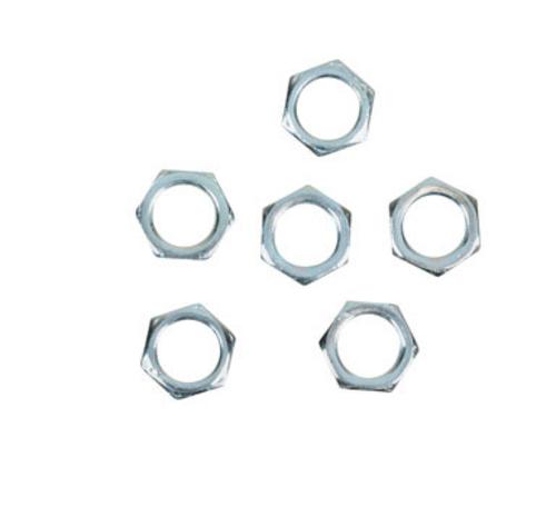 Jandorf 60170 Hex Nuts, 1/8", Nickel