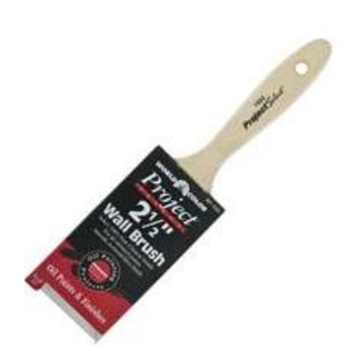 Linzer WC 1522 White Chinese Bristle Varnish/Wall Brush, 2.5"